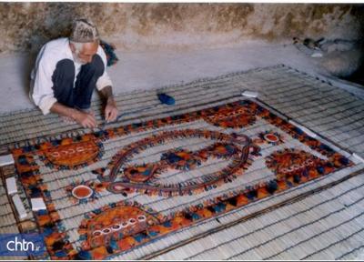 نمد، نماد نقش رنگین هنر در نگاره های سنتی خراسان شمالی