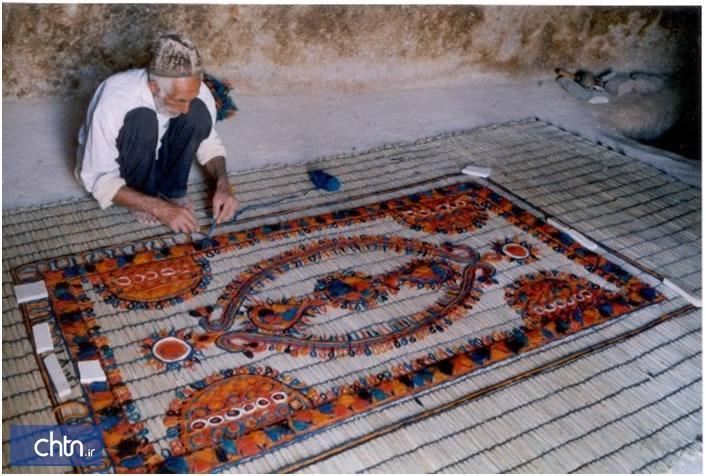 نمد، نماد نقش رنگین هنر در نگاره های سنتی خراسان شمالی