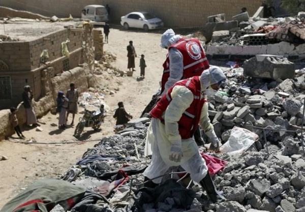 کشف بقایای تسلیحات آمریکایی در ویرانه های بمباران هوایی یمن